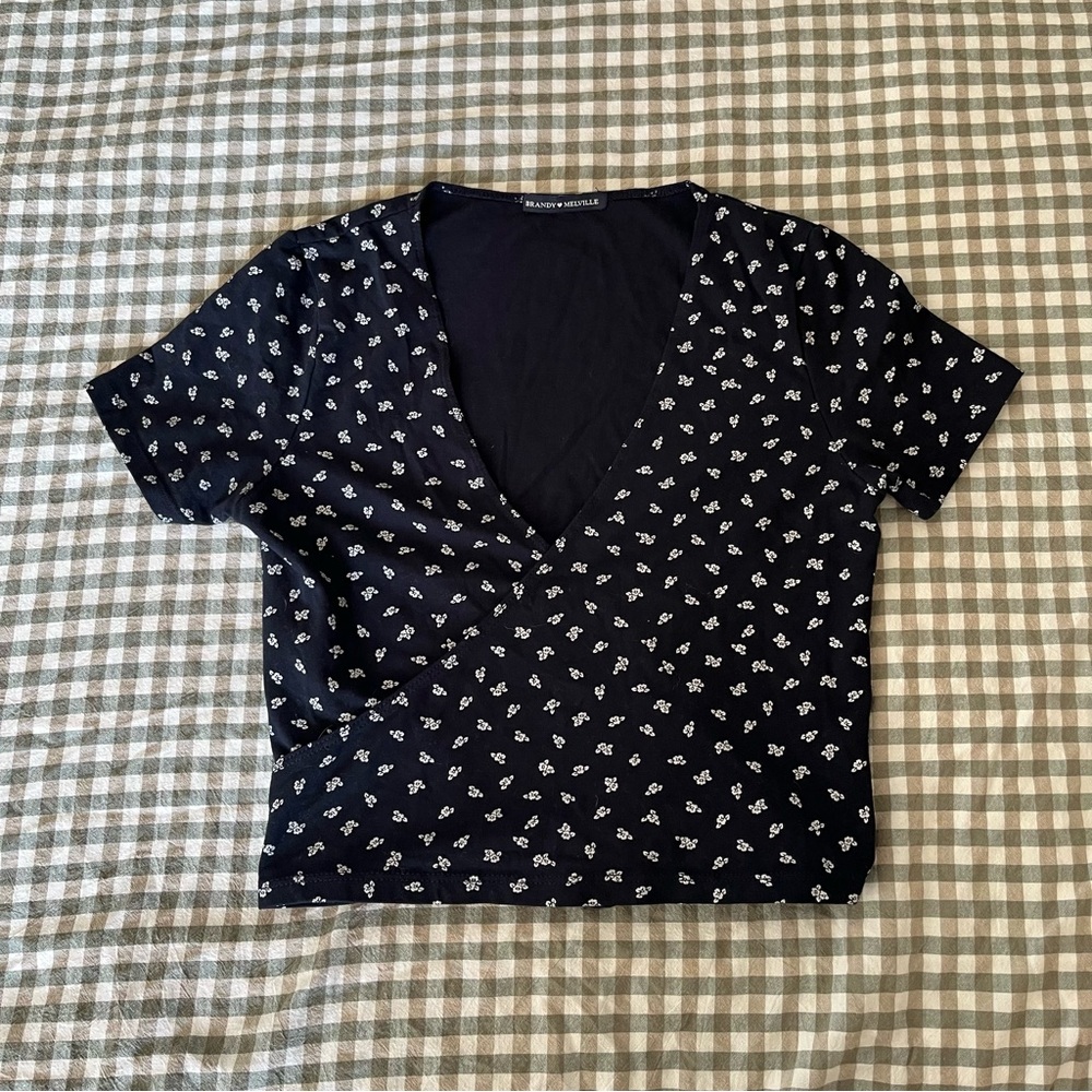 Brandy Melville Wrap Top